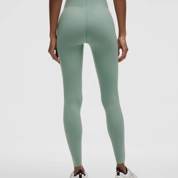 Lululemon Glow Up Leggings - Crater Blue - Size 8 - Picture 2 of 6